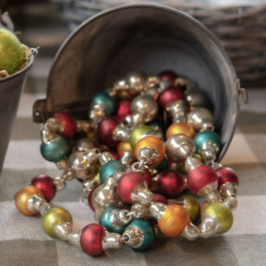 6' Retro Glass-Look Bead Garland