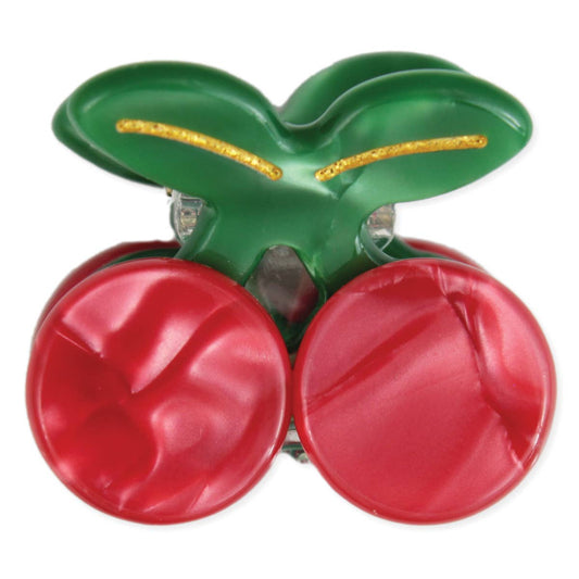 Fruit Bowl Accents Cherry Hairclip