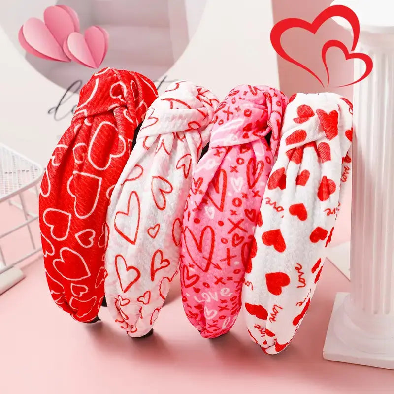 Valentine Knotted Headband