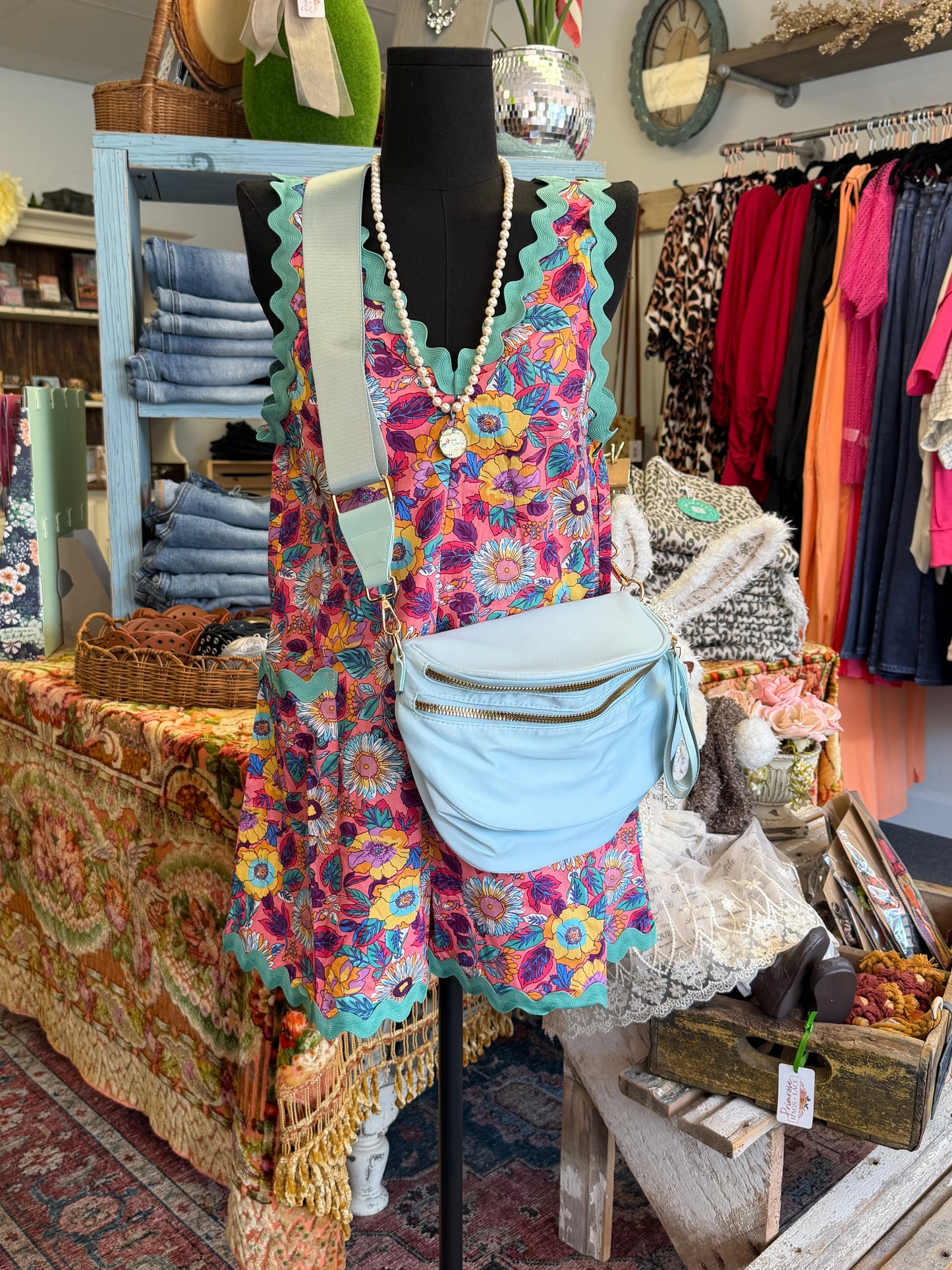 Wavy Garden Romper