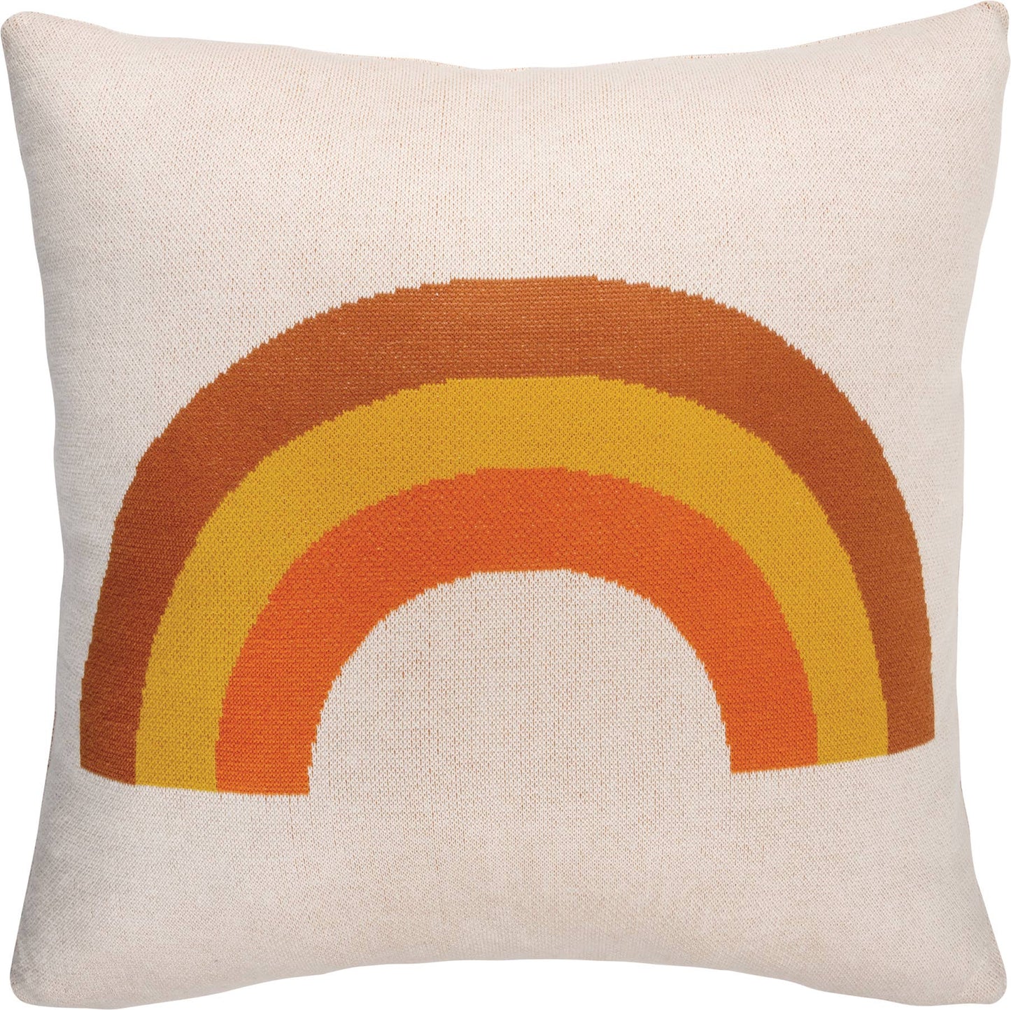 Tricolor Rainbow Pillow