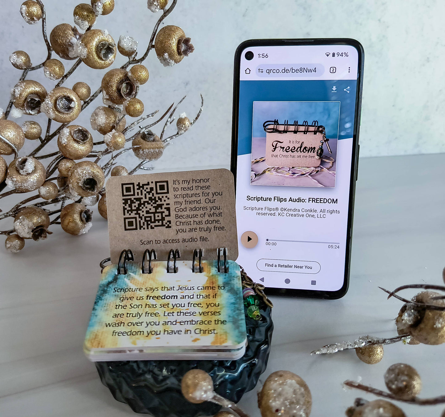 Freedom Scripture Flip