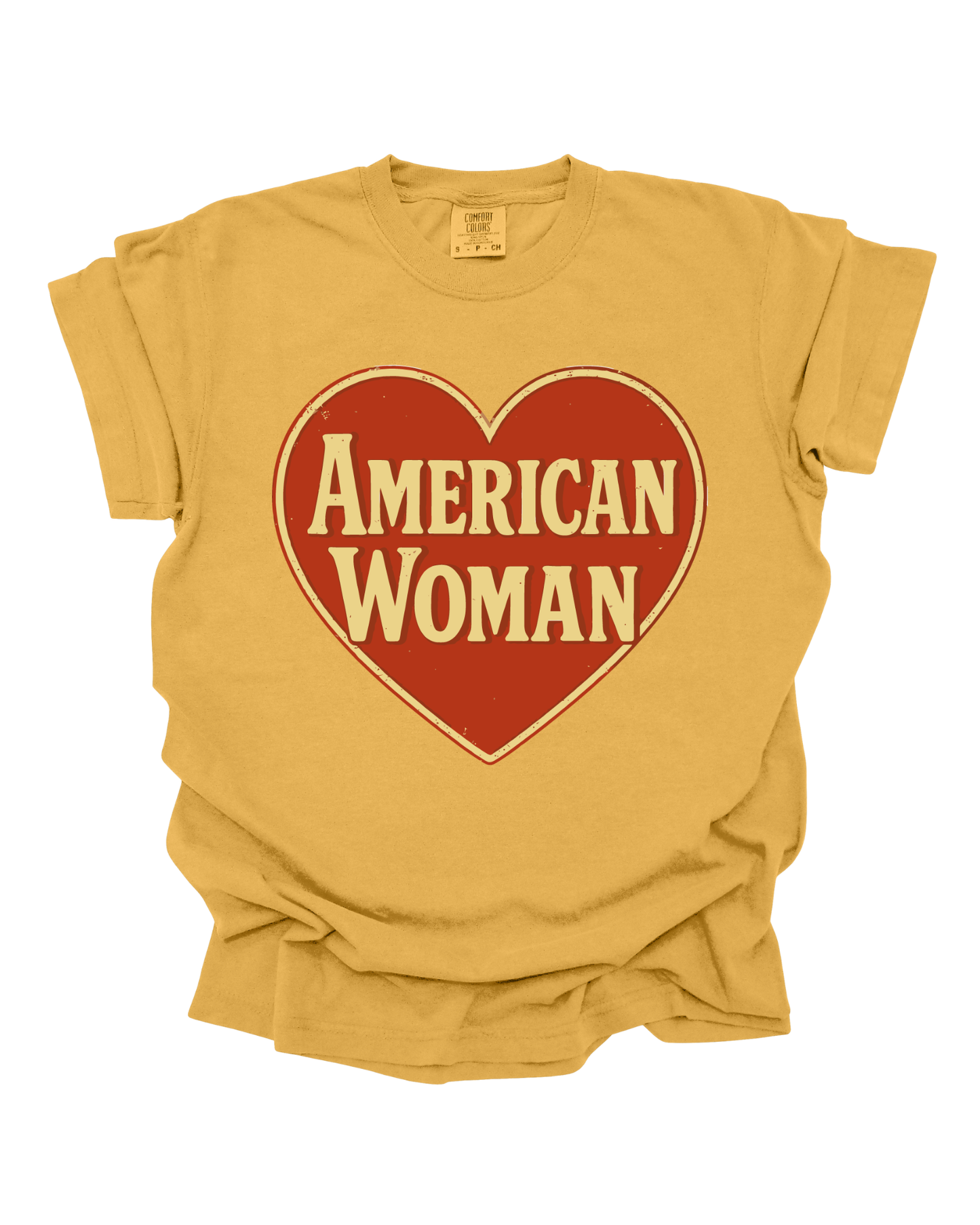 American Woman - Citrus Graphic Tee