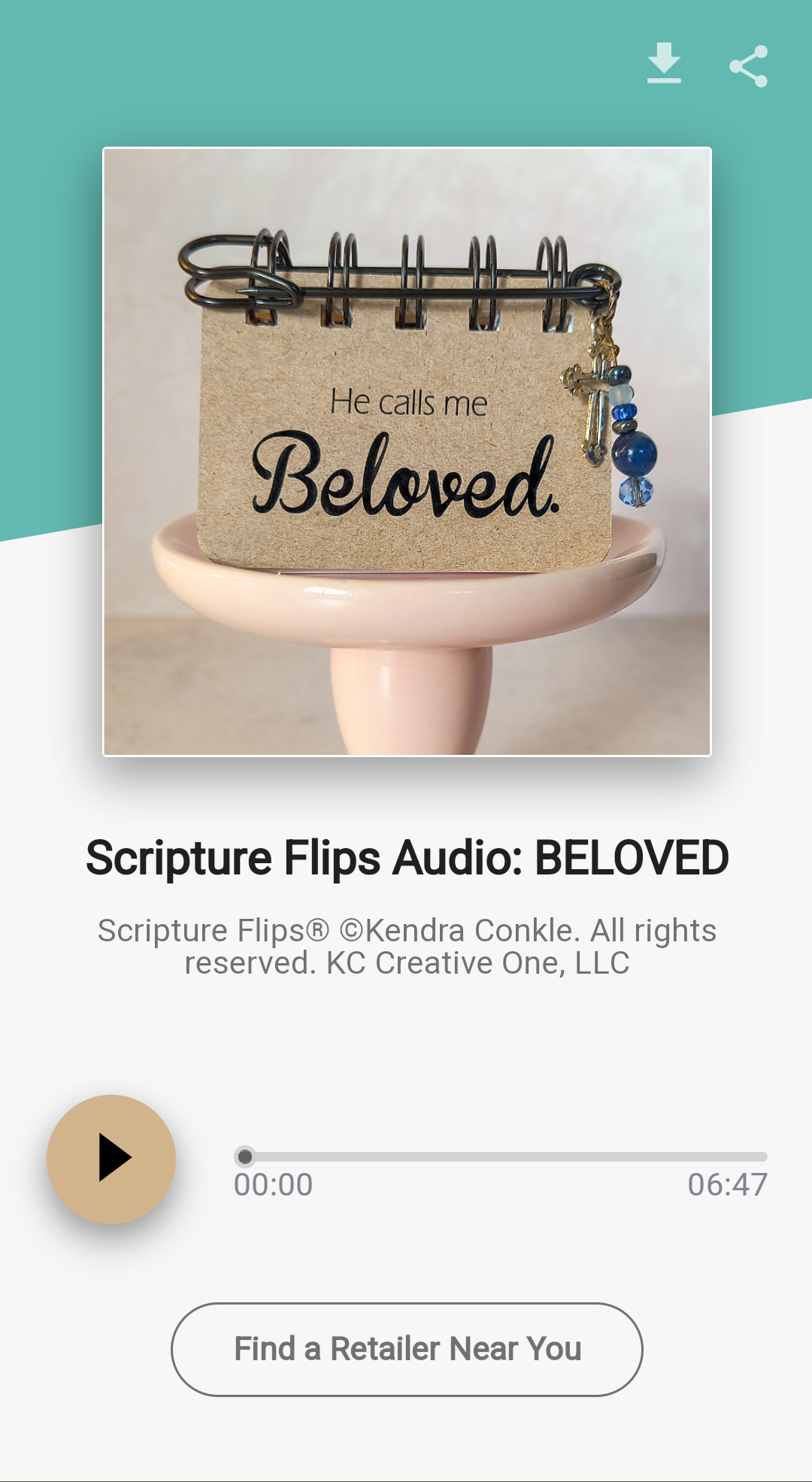 Beloved Scripture Flip