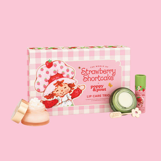 Strawberry Shortcake Lip Care Trio – Limited Edition