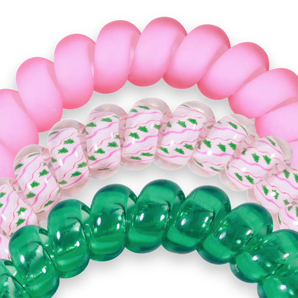 Merry Pinkmas Small Hair Ties