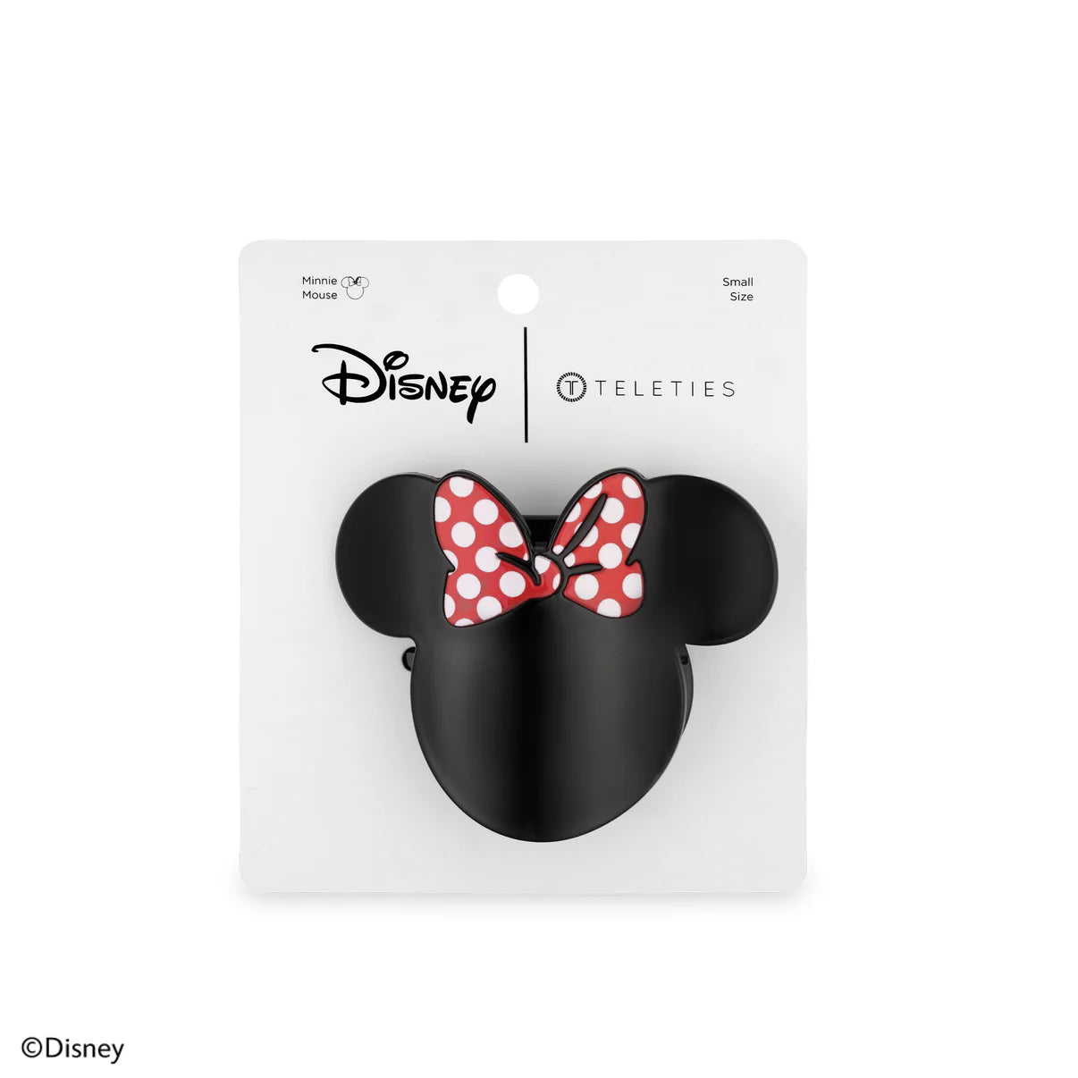 Disney: Minnie Mouse Shaped Small Flat Hair Clip