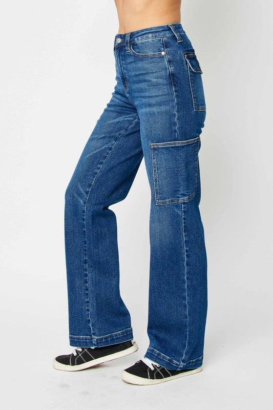 Judy Blue Wide Leg Cargo