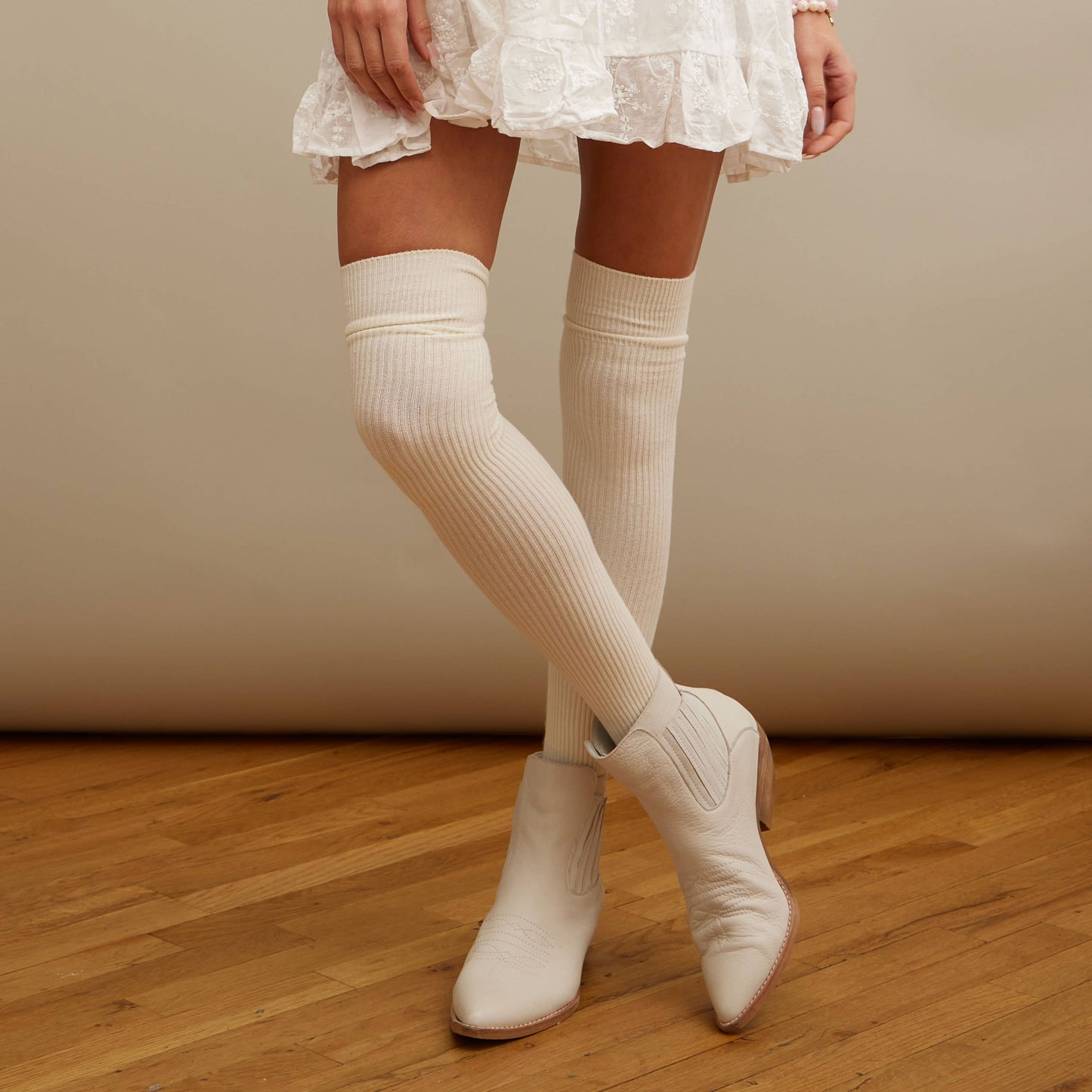 Ribbed Over-the-Knee Socks