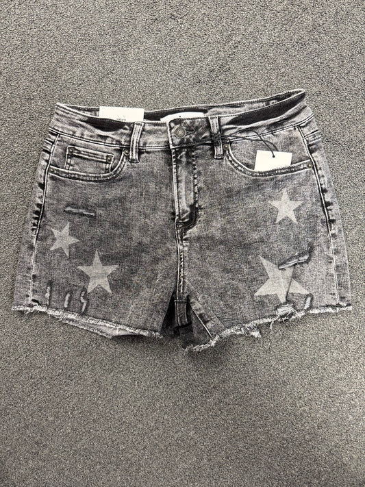 Starlight Distressed Denim Shorts