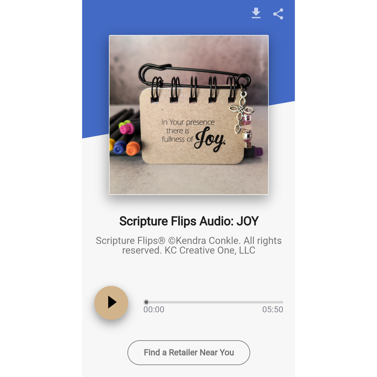Joy Scripture Flip