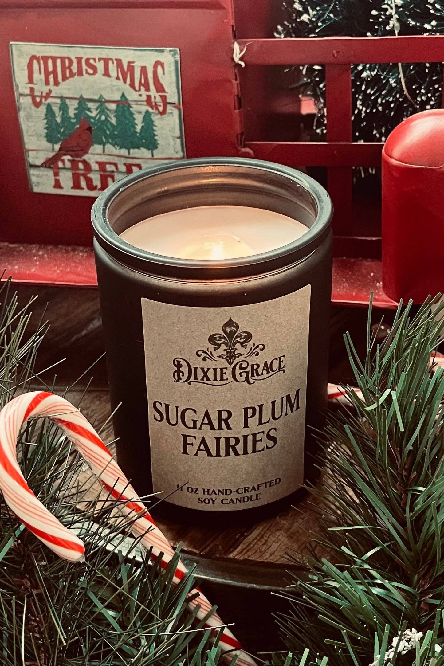 Sugar Plum Fairies Candle