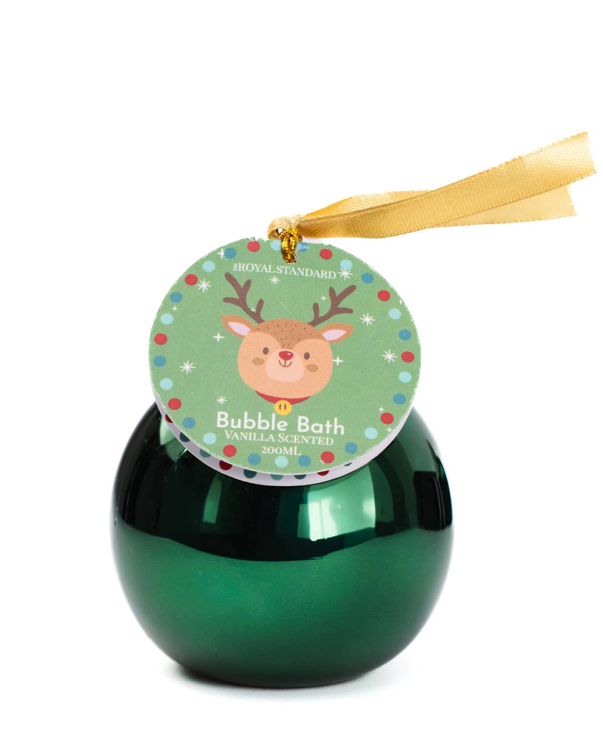 Jingle Reindeer Bubble Bath Ornament   200ml