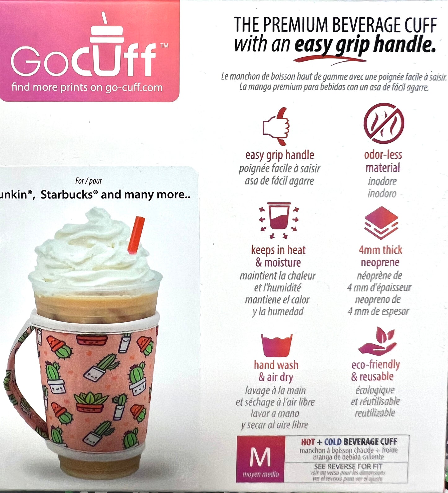 GoCuff Beverage Grip With Handle