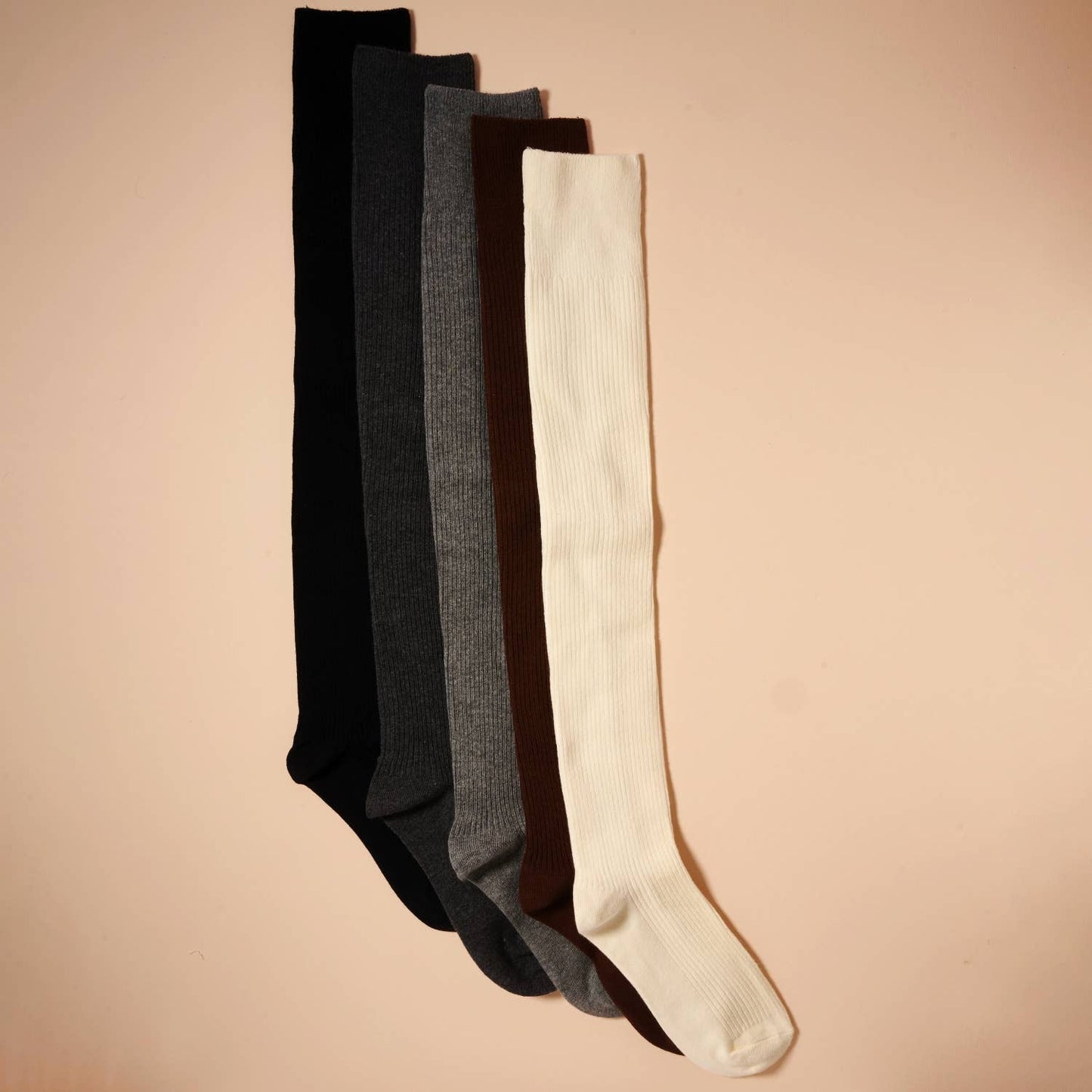 Ribbed Over-the-Knee Socks