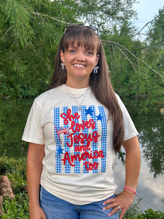 She loves Jesus & America Too
