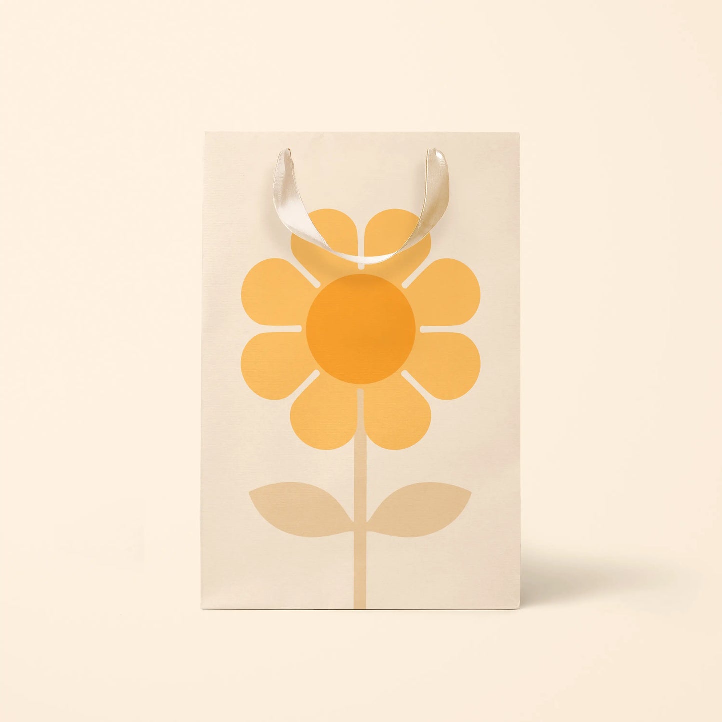 Retro Flower Gift Bag | Marigold