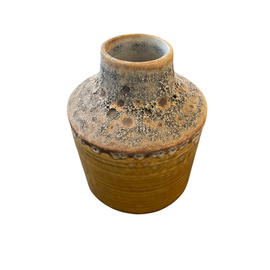 Ceramic Vase - Antique Yellow
