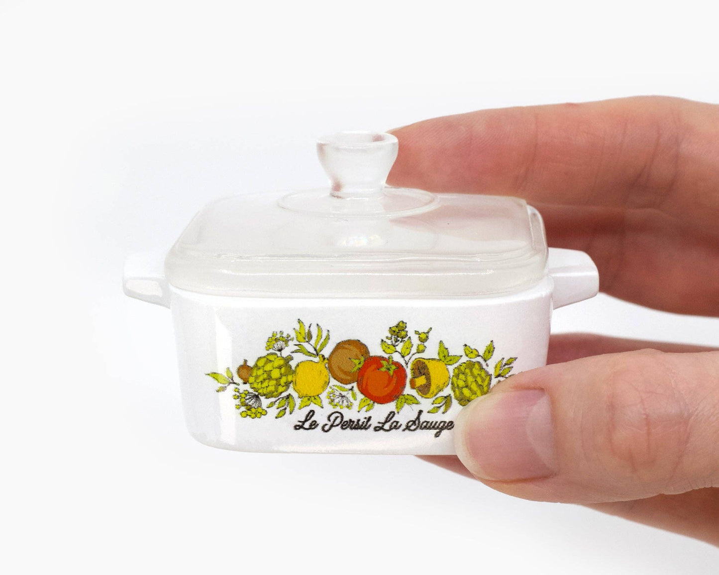 Spice of Life Trinket Box – Corning Ware–Inspired Mini Dish