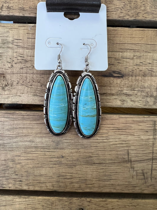 Western Sky Teardrop Earrings