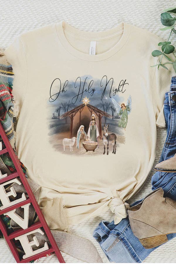 Christmas Clothing Oh Holy Night Tee