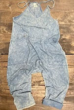 Jaded Gypsy Can't Miss This Romper - Vintage Denim