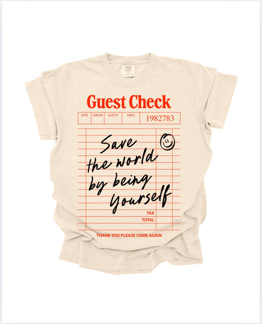 Be Yourself - Ivory Tee