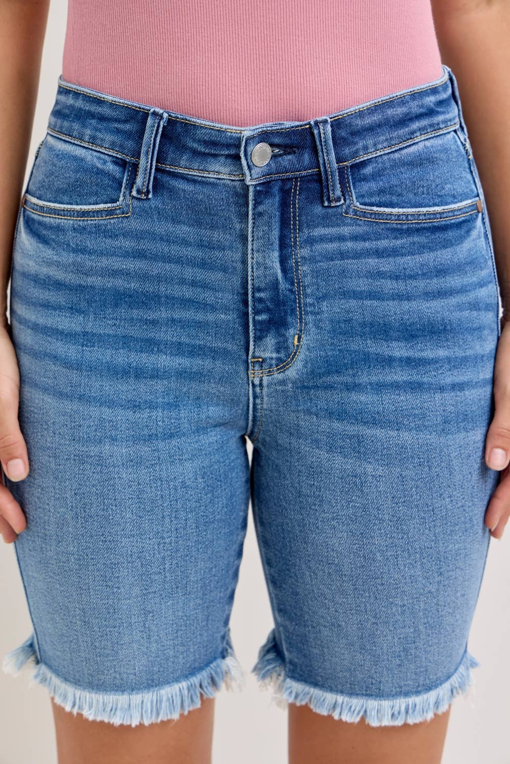 Judy Blue HW Bermuda Short