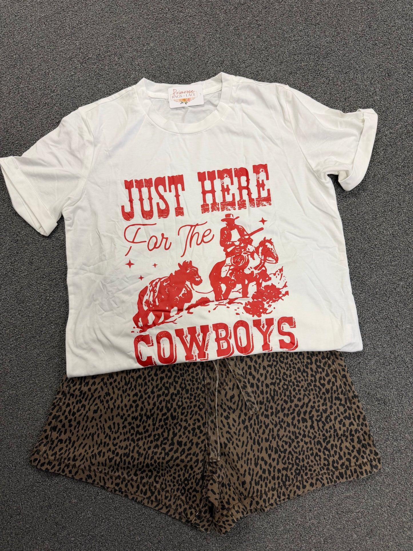 Wild Side Paperbag Leopard Shorts