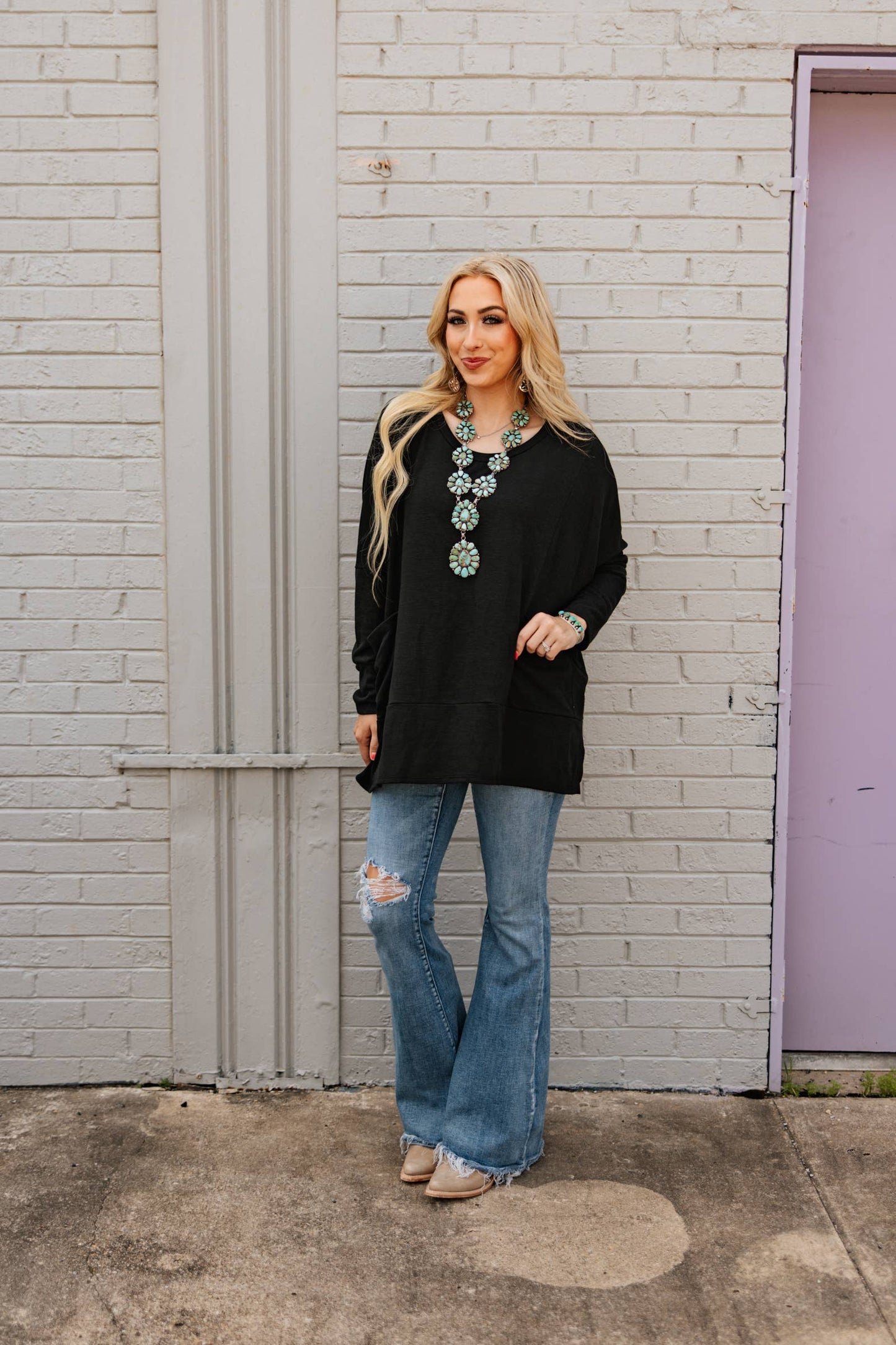 Weekend Ease Pocket Top