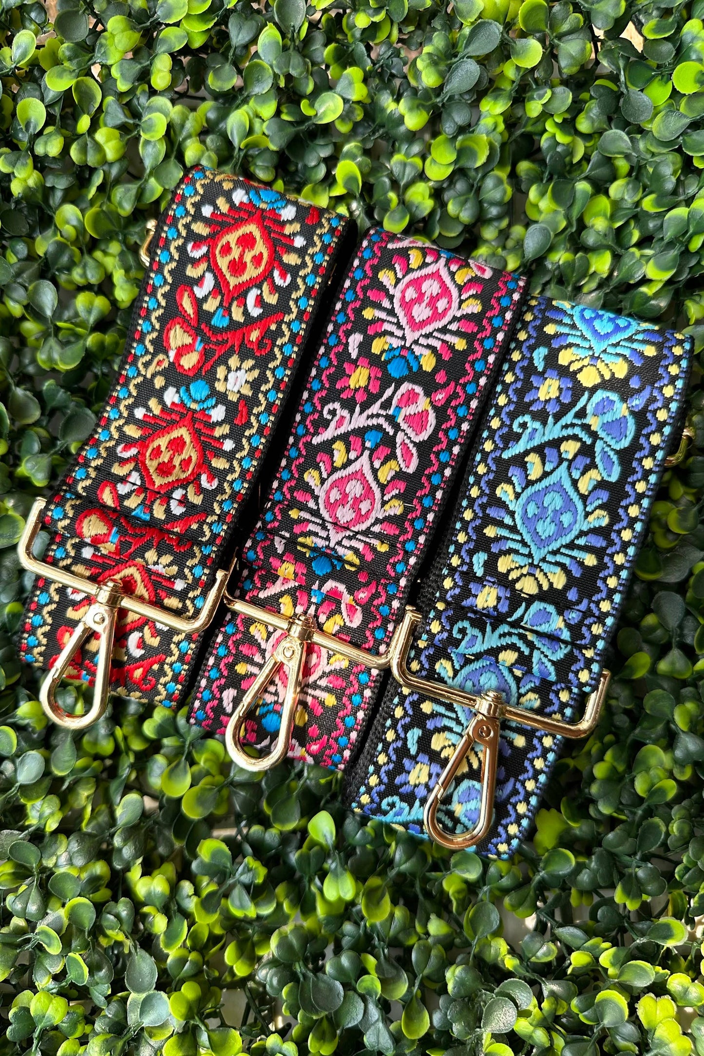 Boho Pattern Adjustable Guitar Strap