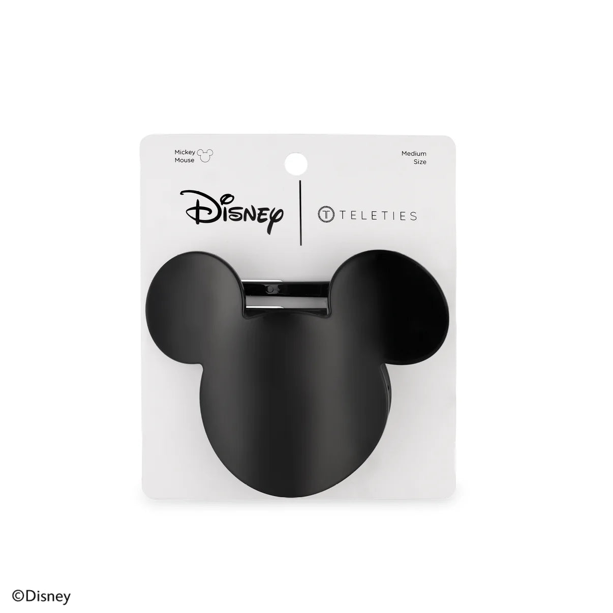 Disney: Mickey Mouse Shaped Medium Flat Hair Clip