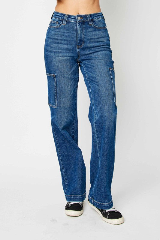 Judy Blue Wide Leg Cargo