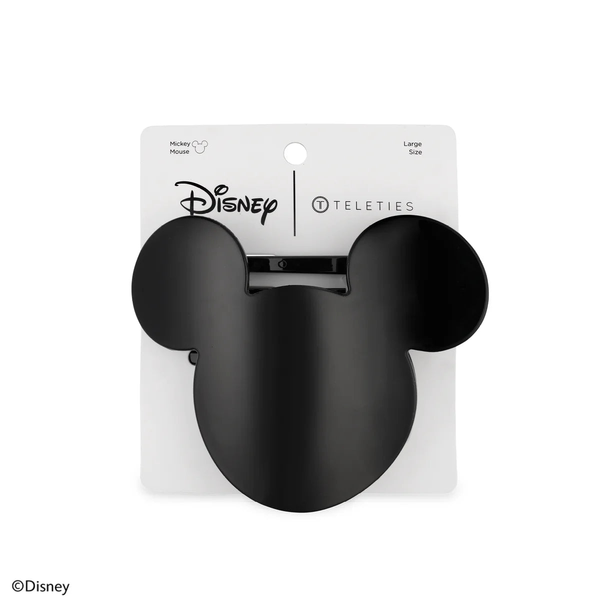 Disney: Mickey Mouse Shaped Large Flat Hair Clip