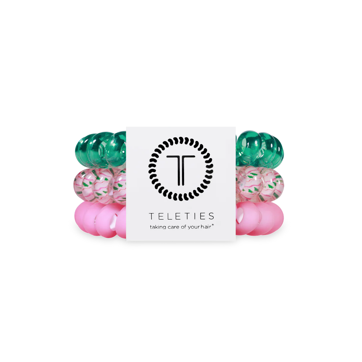 Merry Pinkmas Large Hair Ties