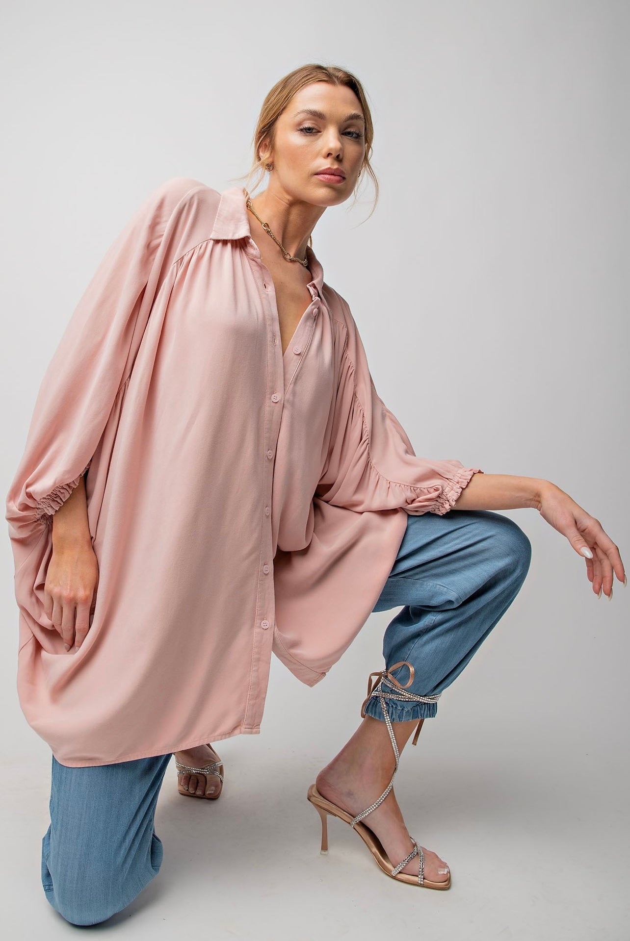 Easel Dolman Sleeve Tunic