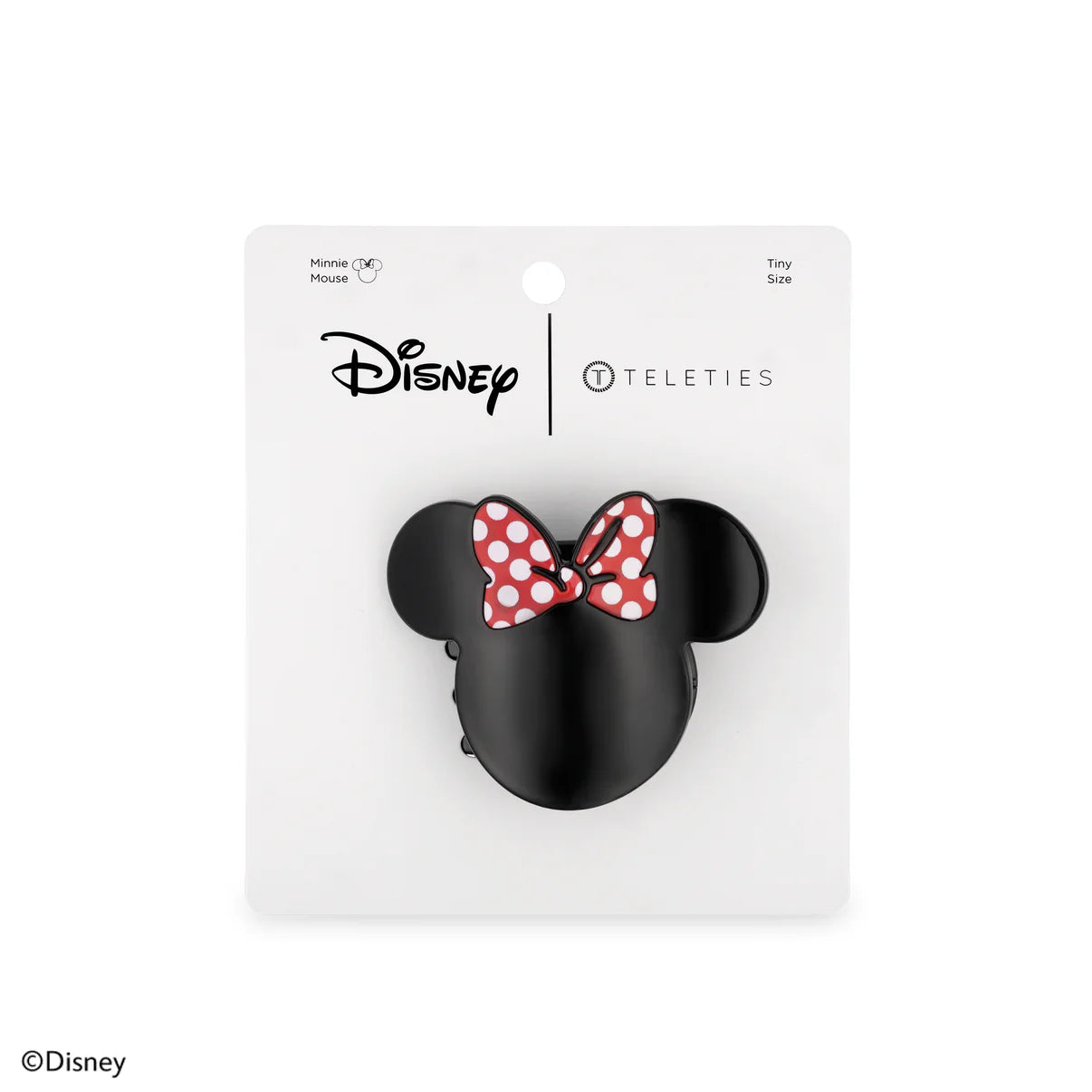 Disney: Minnie Mouse Shaped Tiny Flat Hair Clip