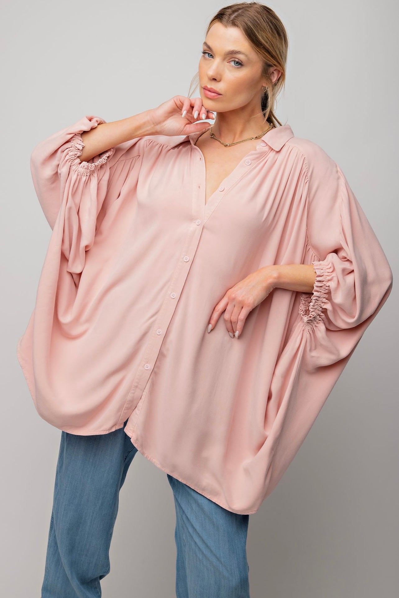 Easel Dolman Sleeve Tunic