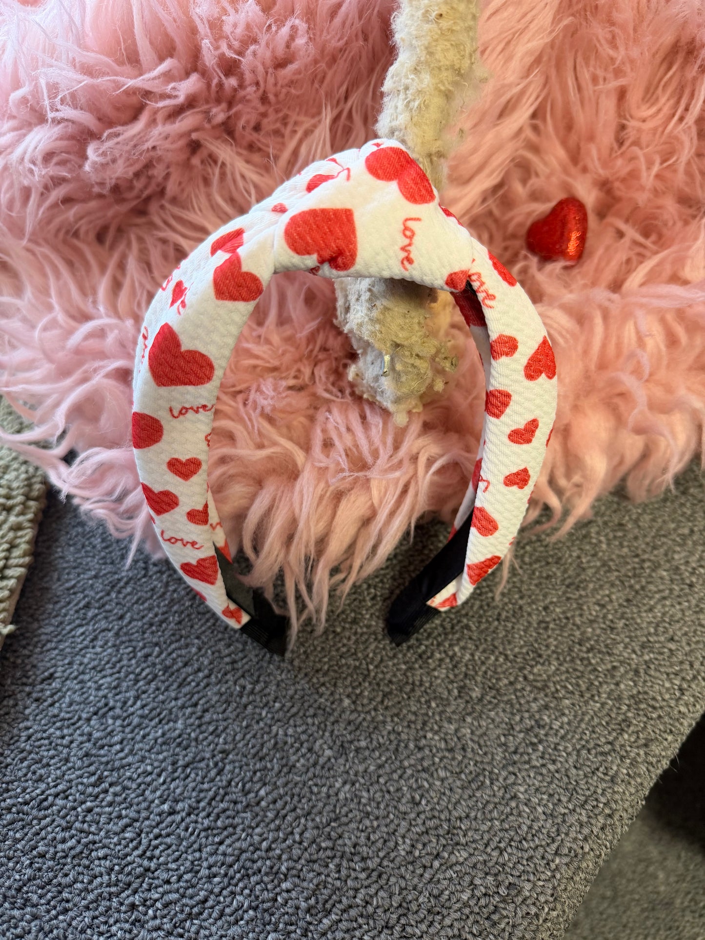 Valentine Knotted Headband