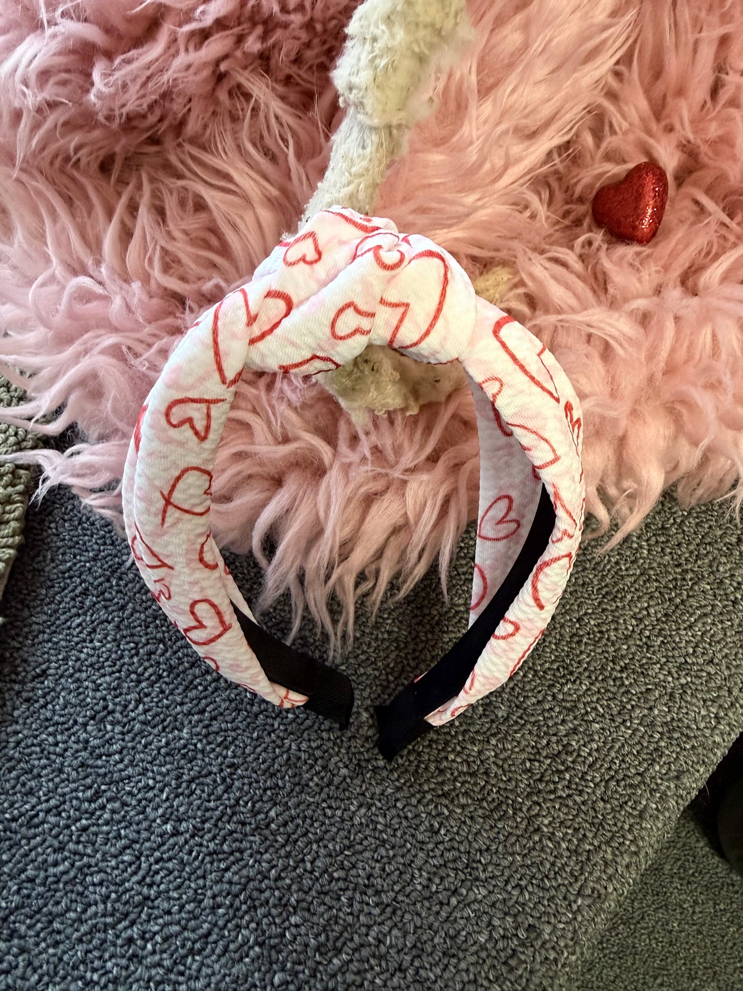 Valentine Knotted Headband
