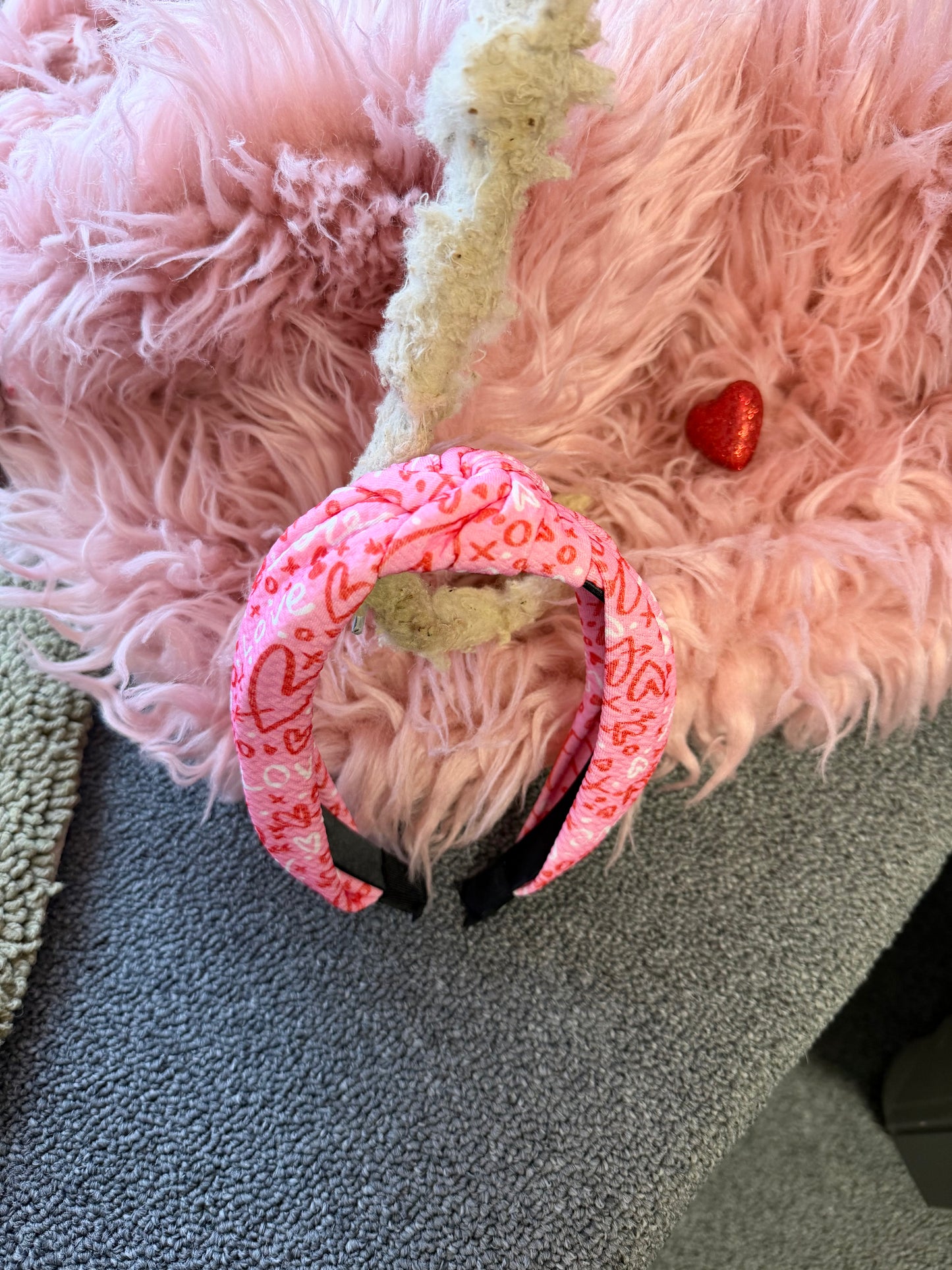 Valentine Knotted Headband