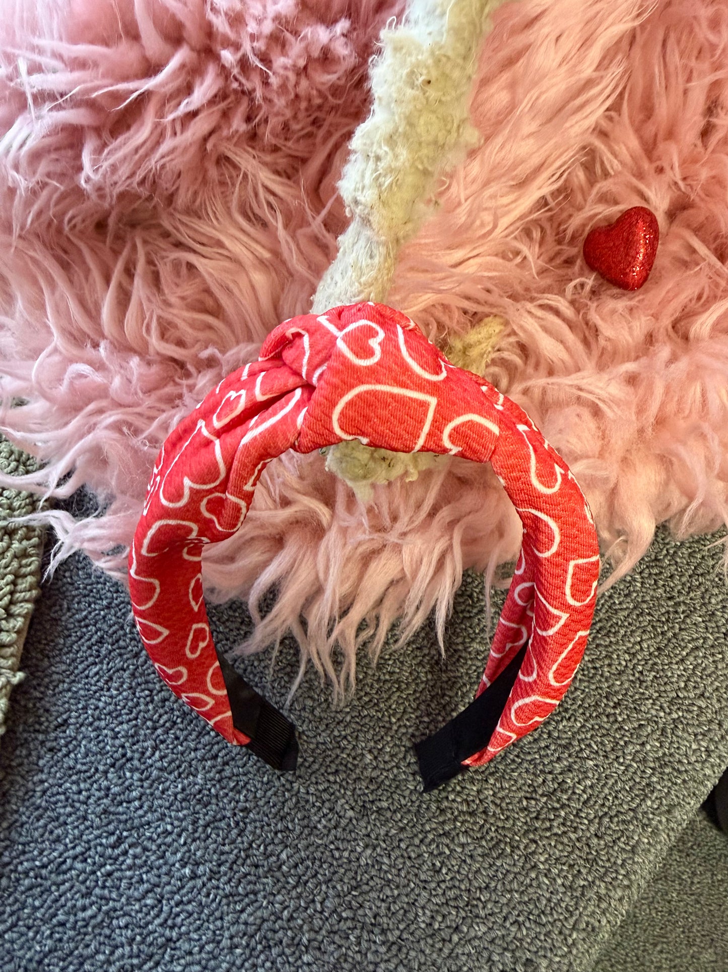 Valentine Knotted Headband