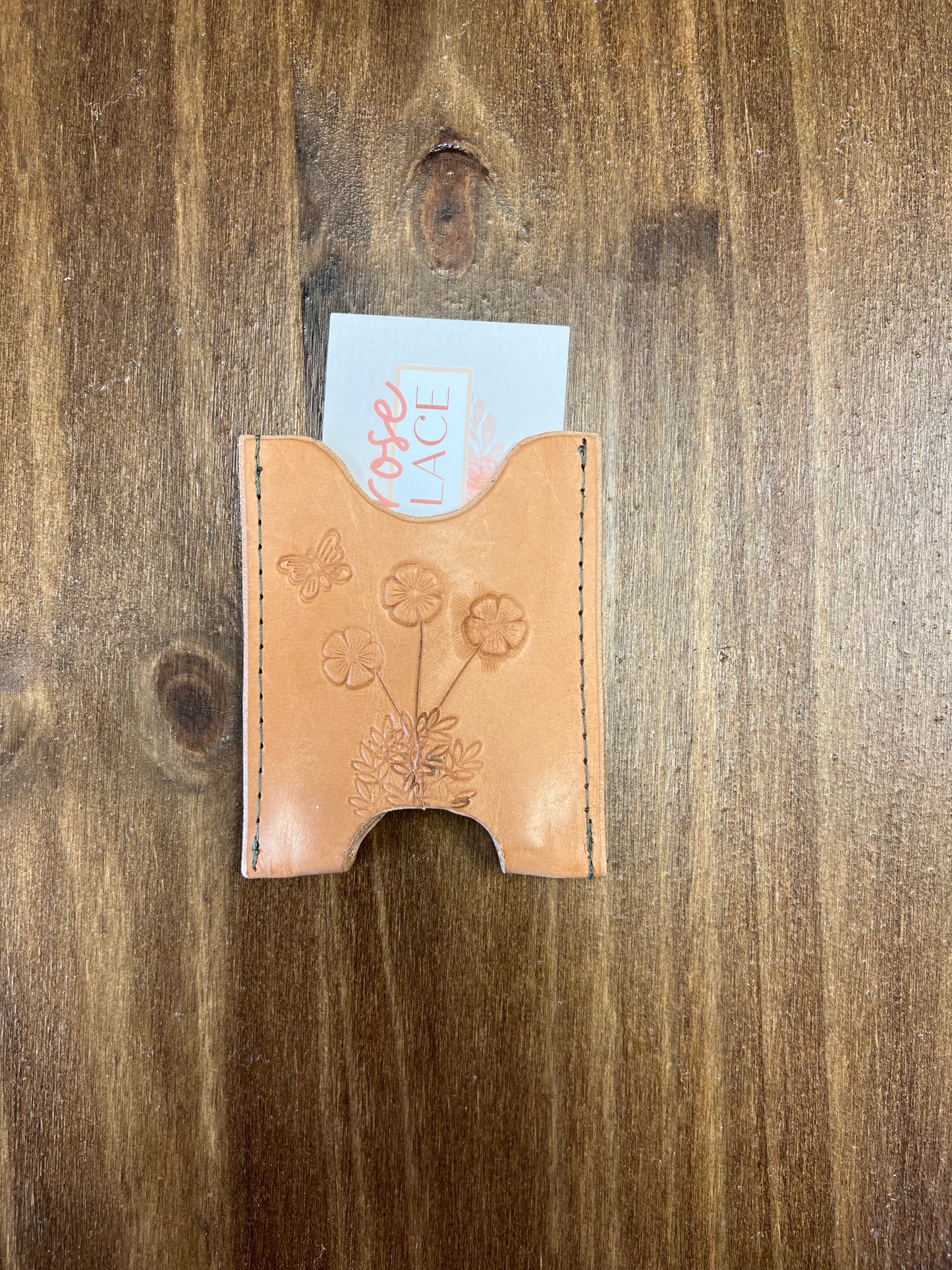 Tooled Slip Wallet