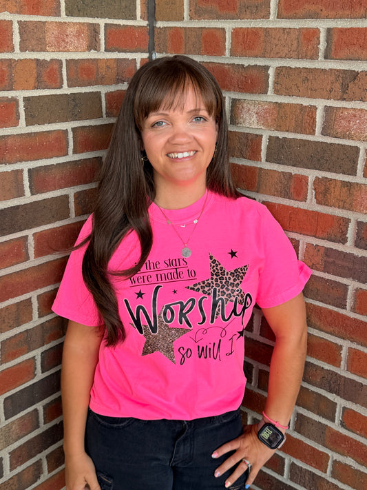 If The Stars Were Made To Worship Graphic T-shirt