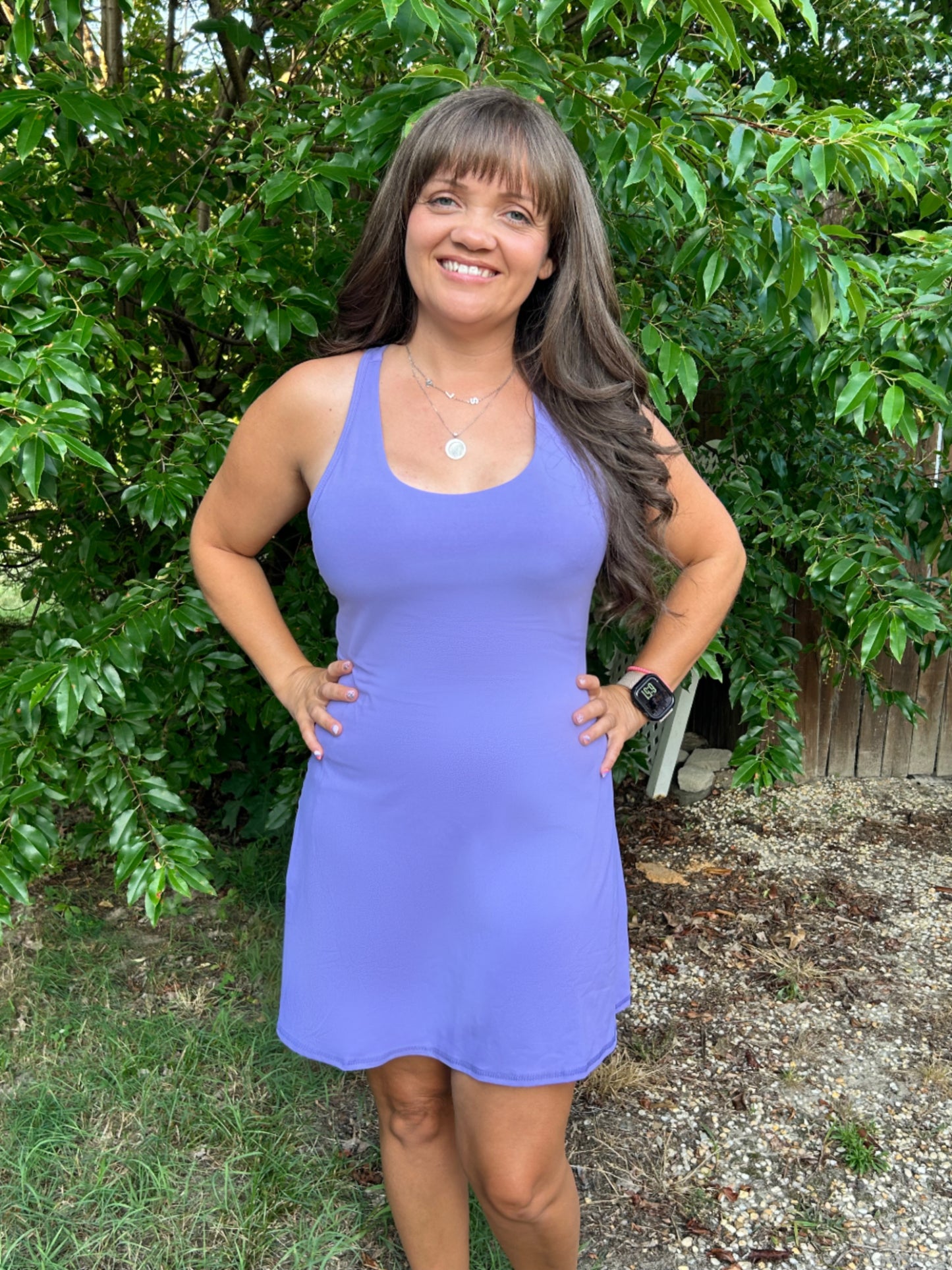 Lavender Motion Active Dress