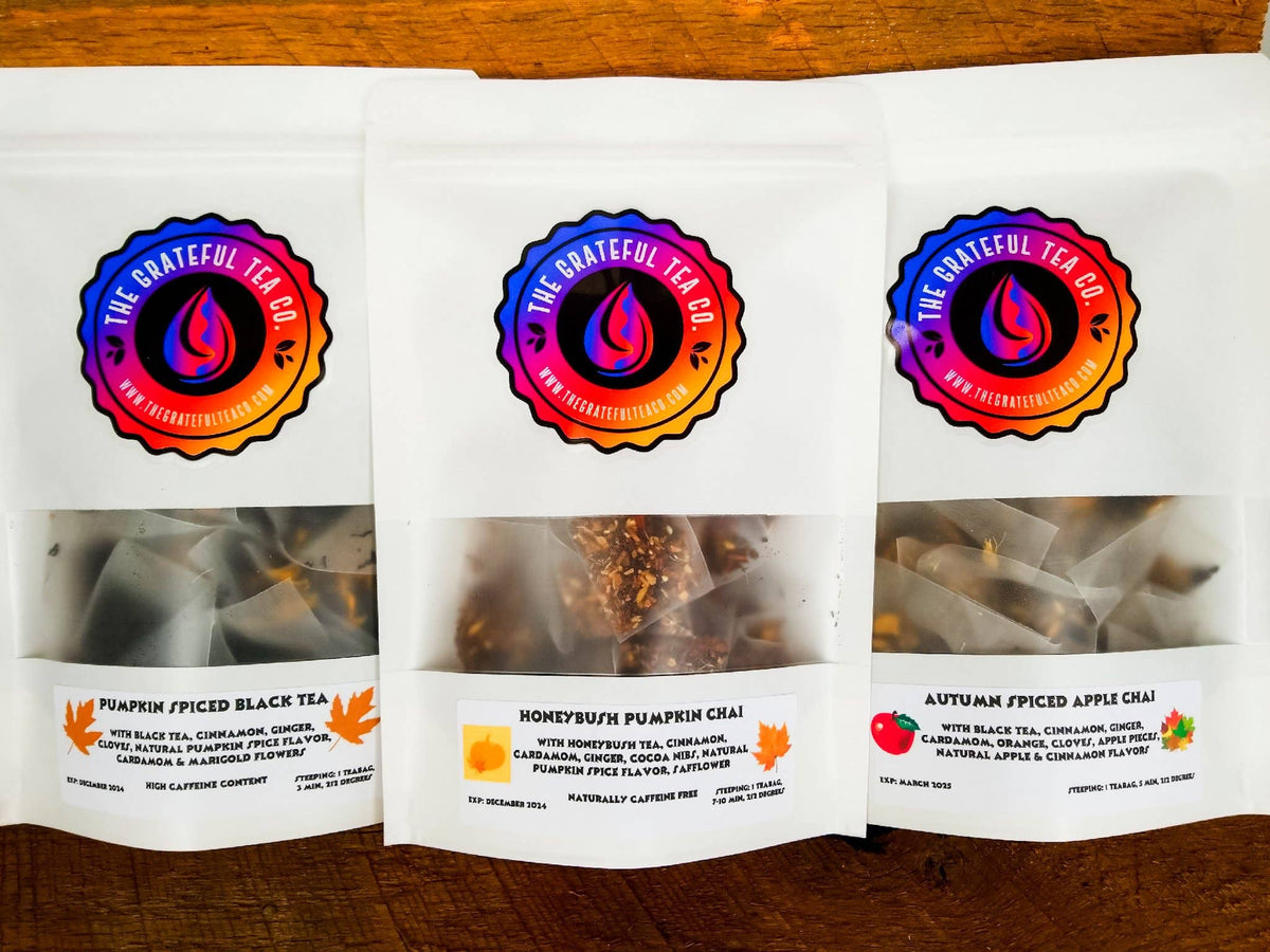 Gourmet Pumpkin Spiced Black Tea, 15 Sachets