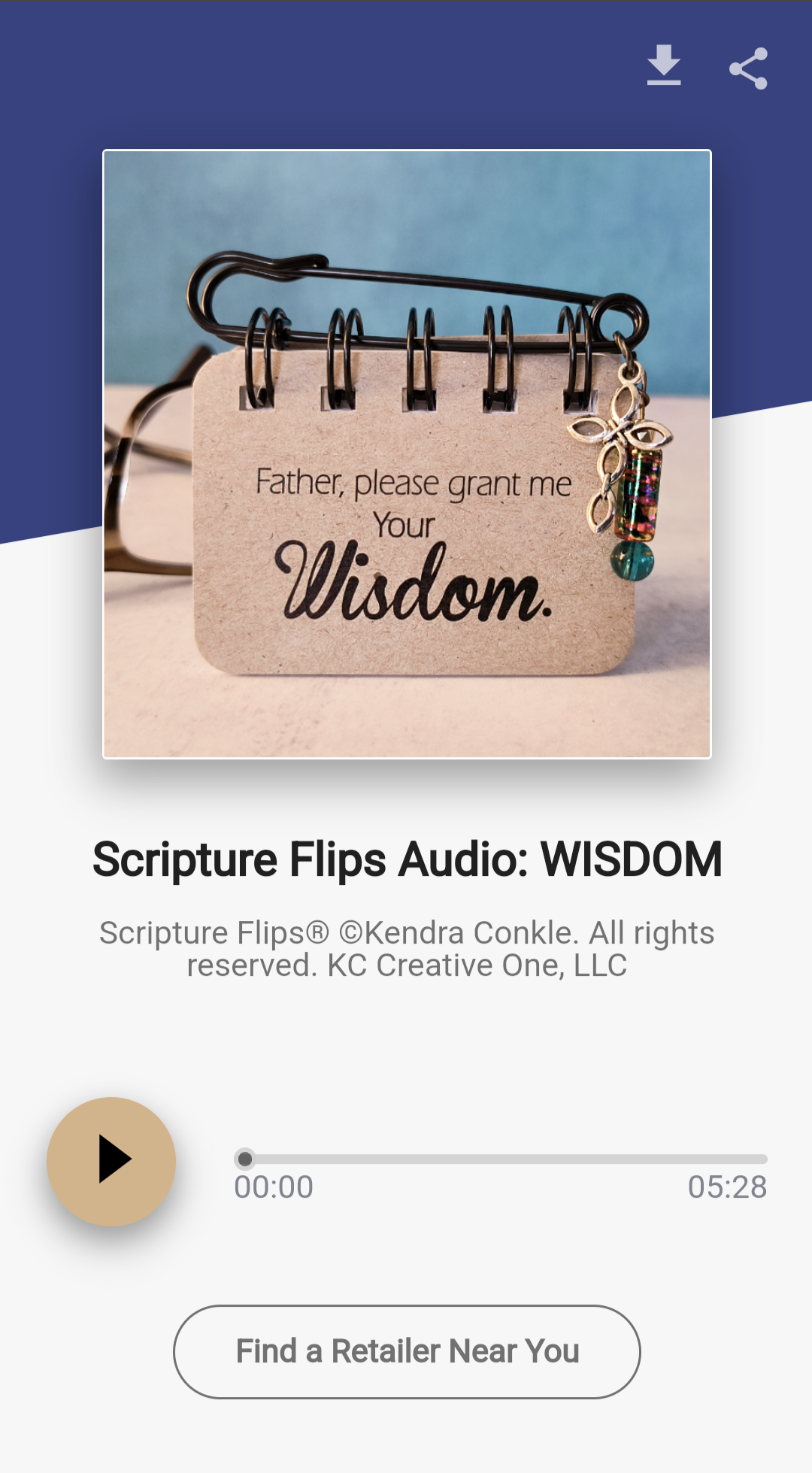 Wisdom Scripture Flip