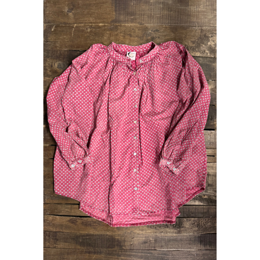 Jaded Gypsy Sweet Nothings Shirt - Scarlet Dot
