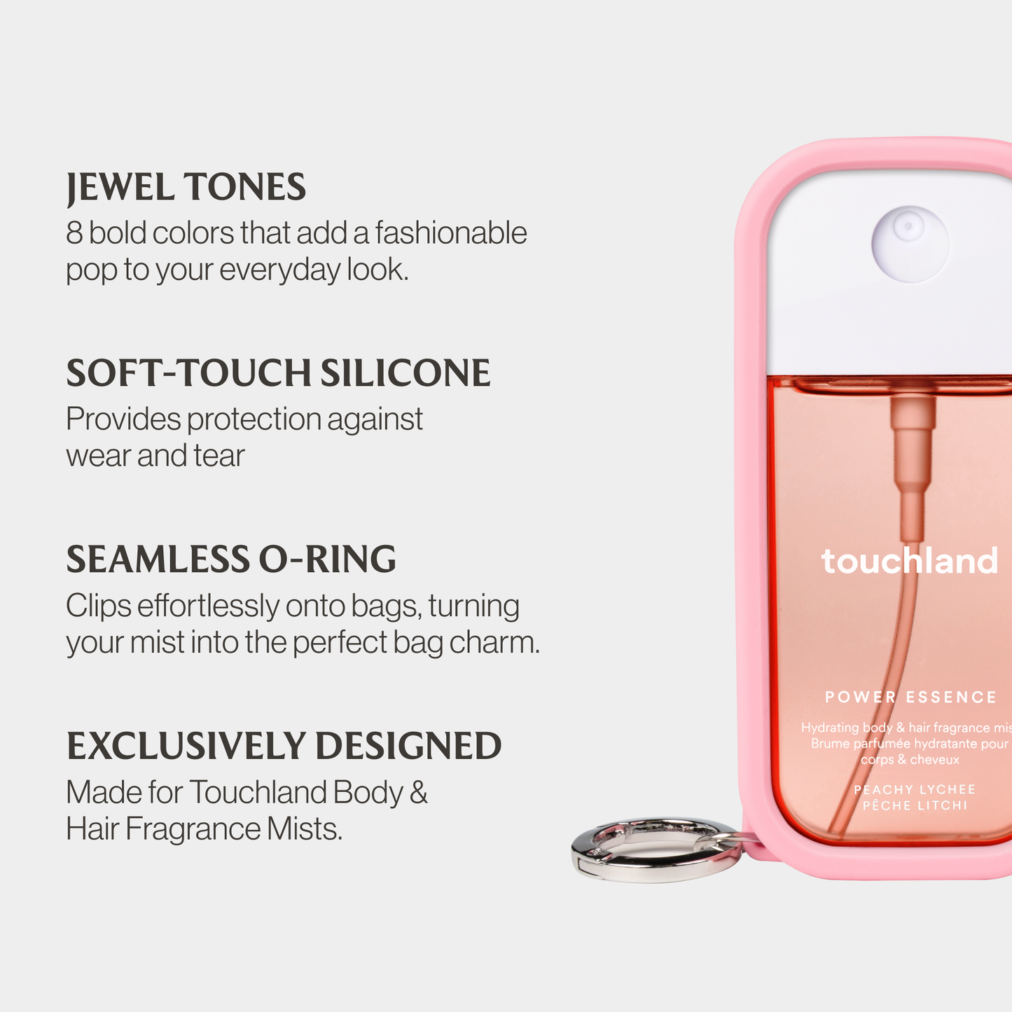 Blush Coral Body & Hair Mist Case