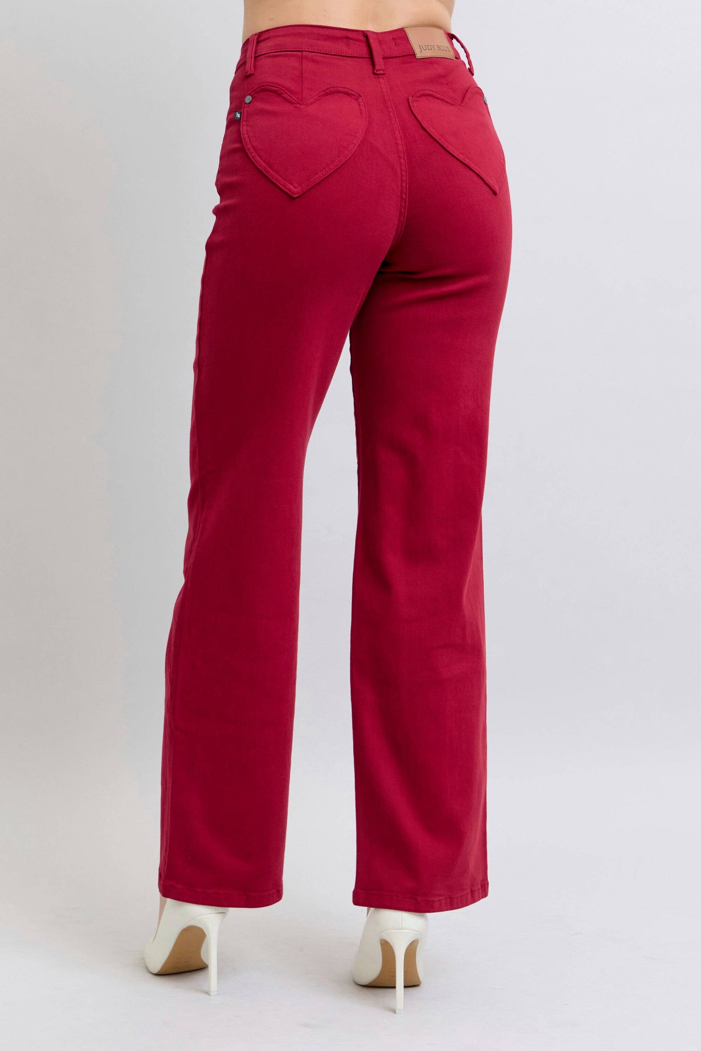 Judy Blue Heart Shaped Back Pocket Jeans